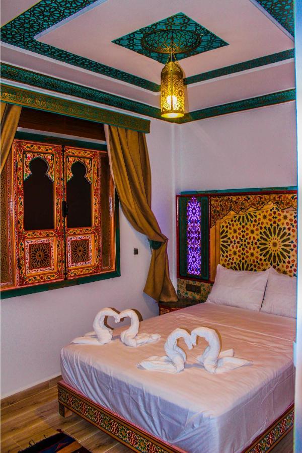 Riad Azemmat Chefchaouen Kültér fotó