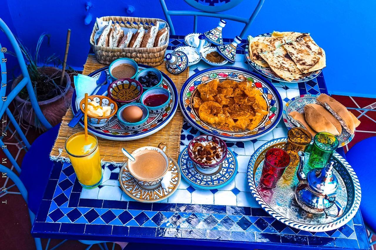 Riad Azemmat Chefchaouen Kültér fotó